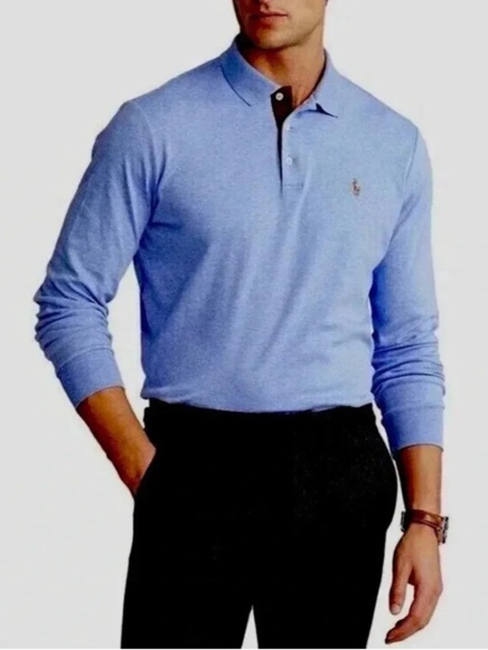 Polo Ralph Lauren - Men's Classic-Fit Long Sleeve Soft Cotton Polo Shirt